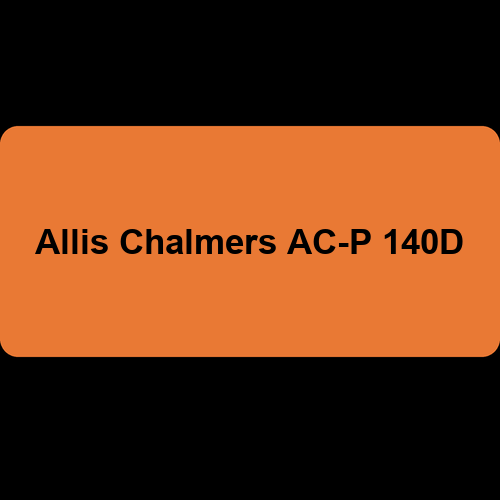 Allis Chalmers AC-P 140D